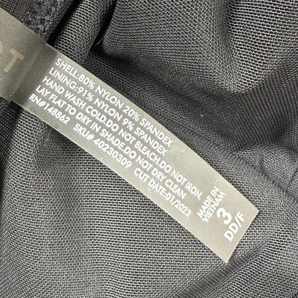 Torrid Black Swim One Piece - Picture 5 of 5